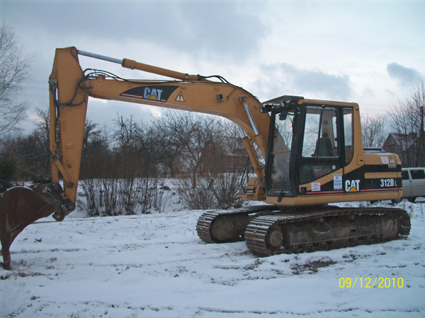 KOPARKA  GĄSIENICOWA  CAT  312  BL       15 ton